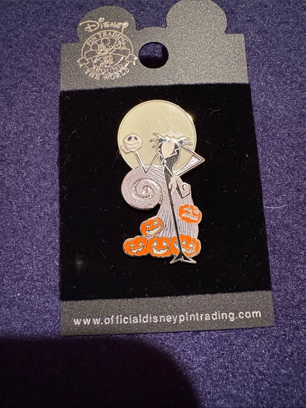 Jack Skellington Nightmare Before Christmas Disney pin